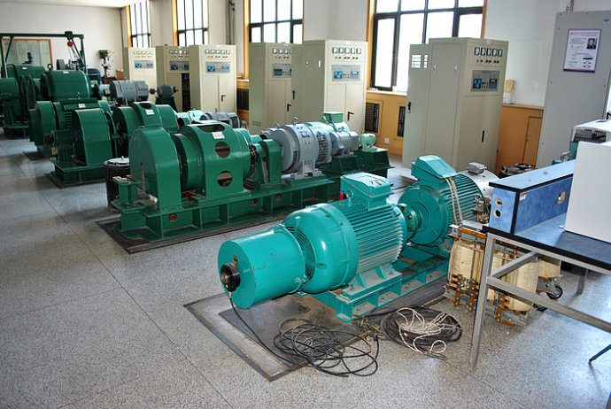 中站某热电厂使用我厂的YKK高压电机提供动力